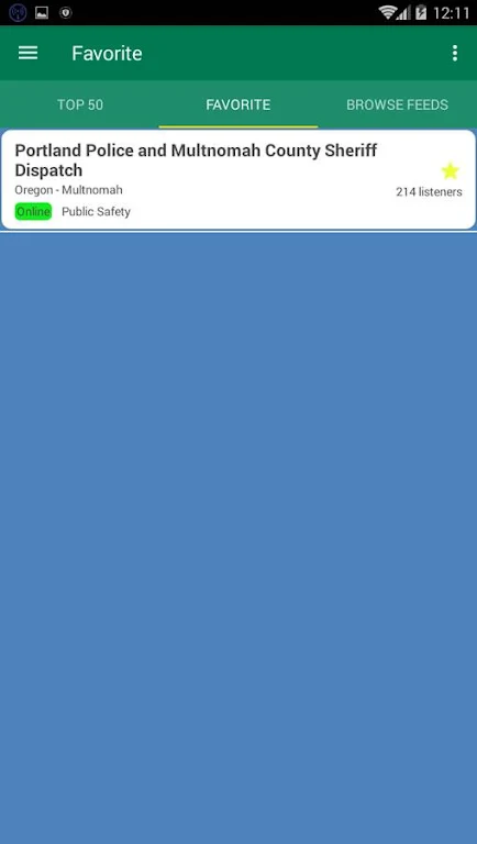 Portland Police Scanner Free Police Scanner App Скриншот 2