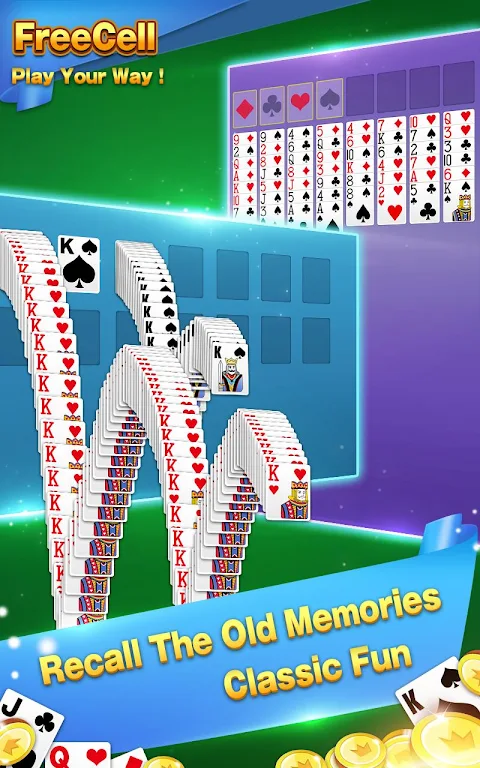 Schermata Solitaire - FreeCell Card Game 1