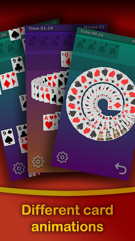 Klondike Solitaire - Free Скриншот 1