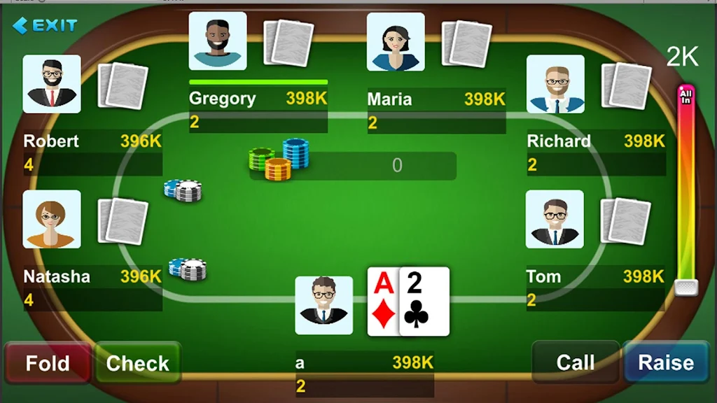 Casino Poker 777 Game Captura de tela 3