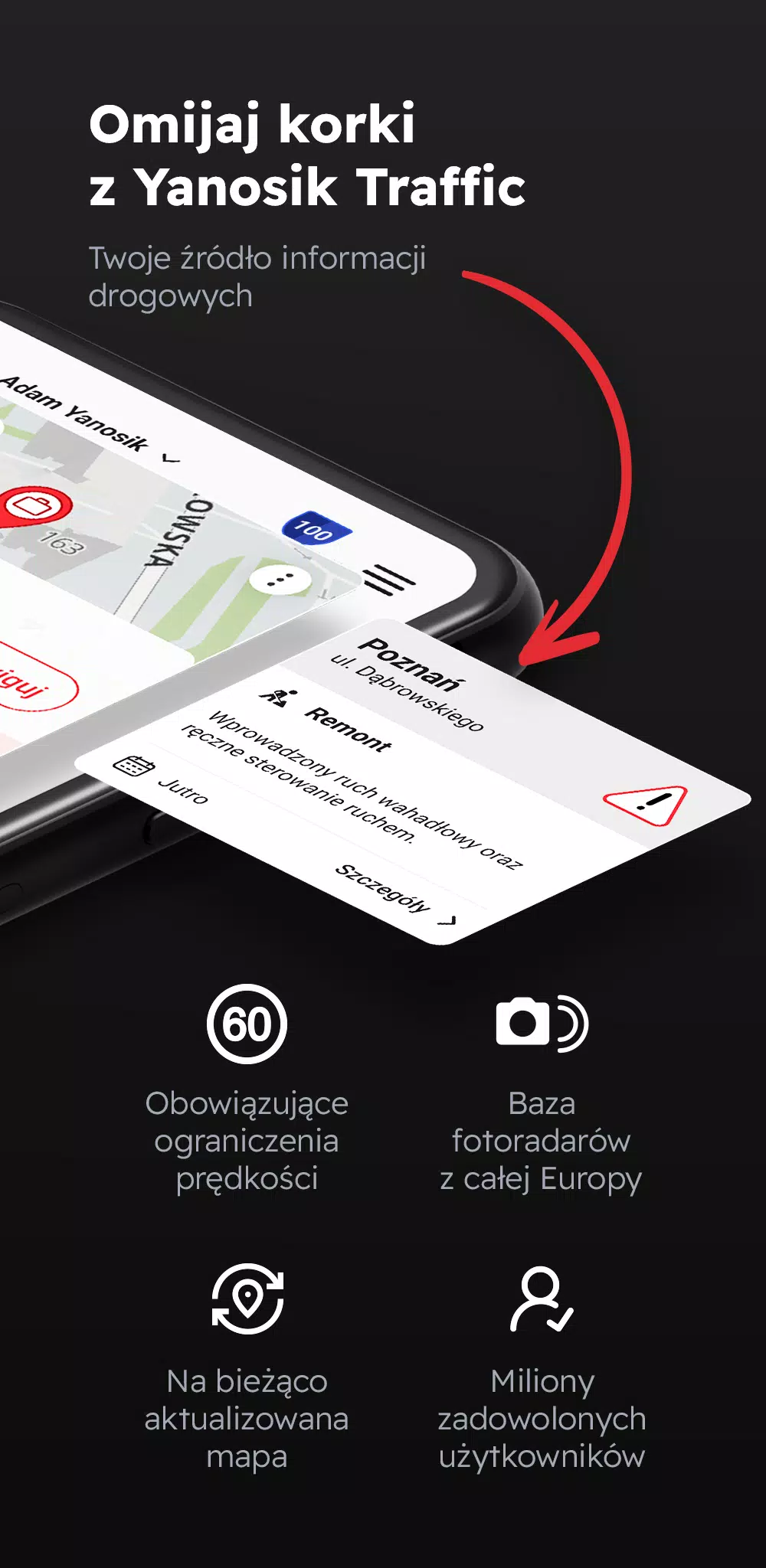 Yanosik: antyradar i nawigacja應用截圖第4張
