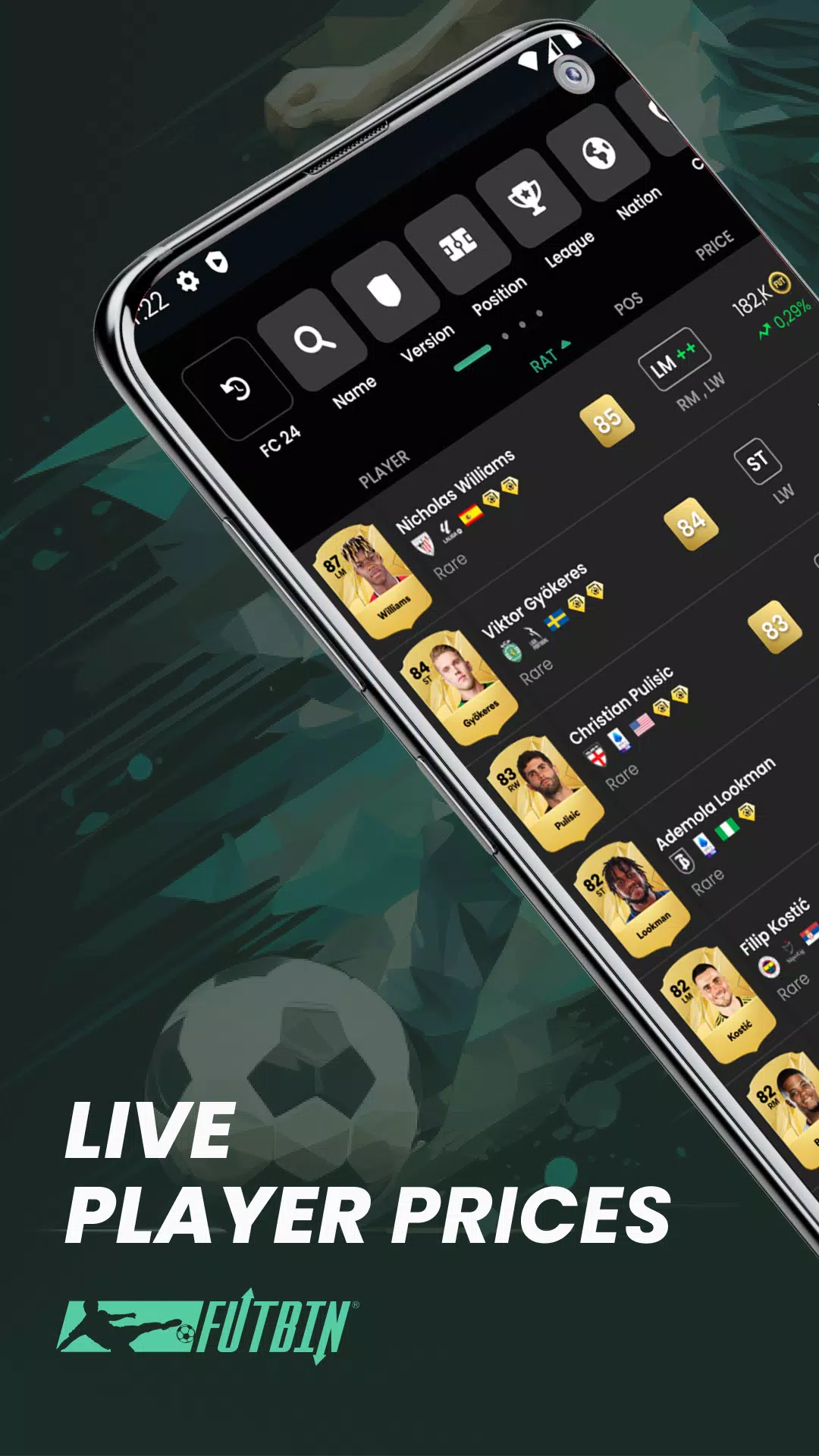 FUTBIN Screenshot 1