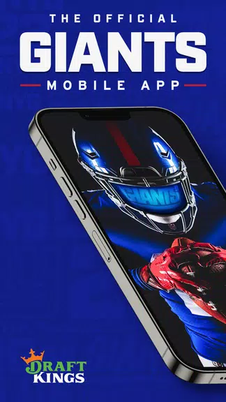 New York Giants Mobile Screenshot 1