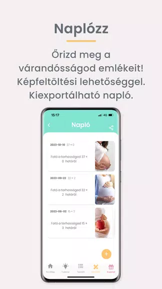 PregHello – terhességi app Screenshot 3