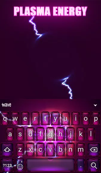 Plasma Keyboard & Wallpaper Скриншот 2