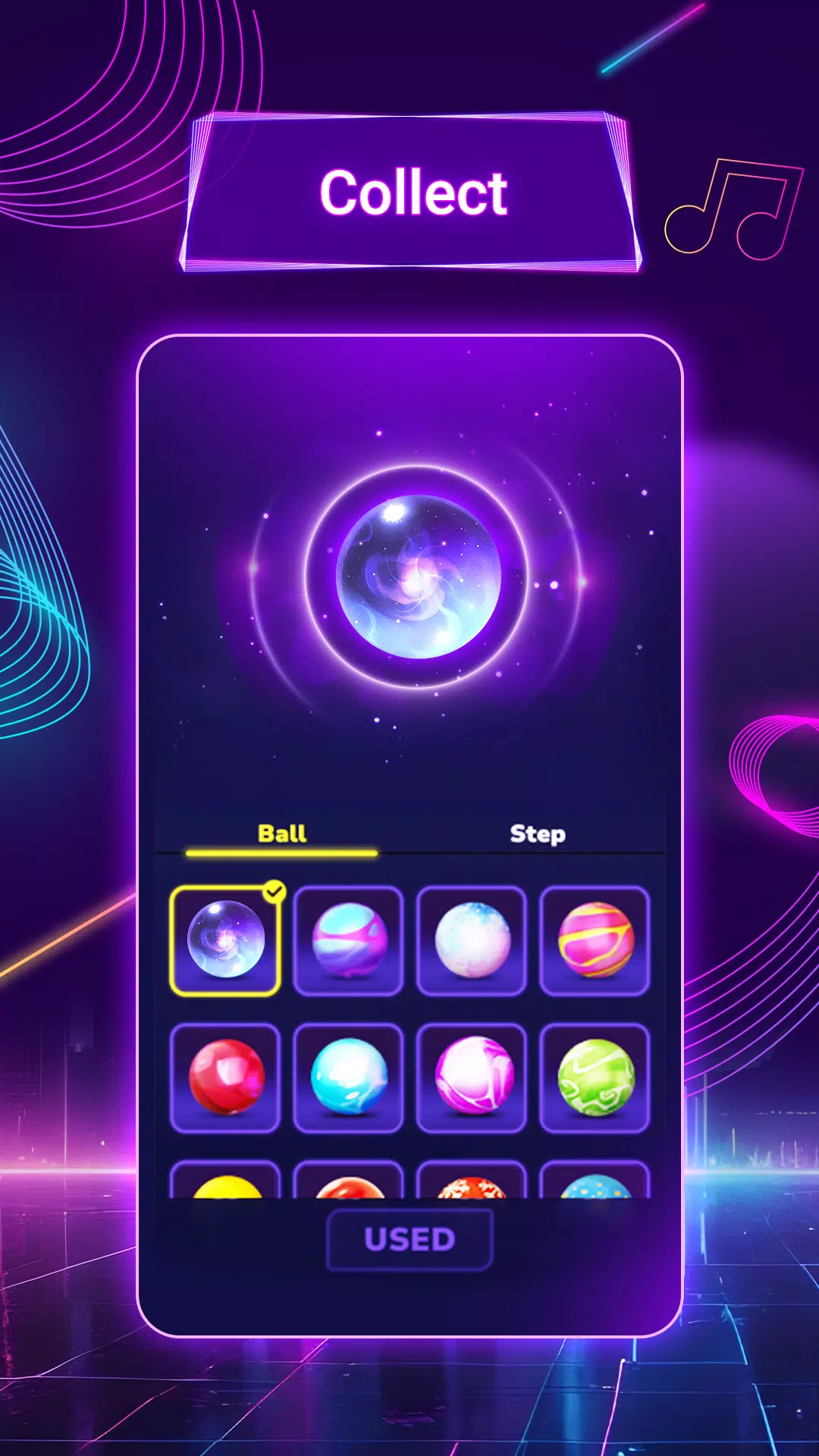 Falling Ball Ảnh chụp màn hình 2