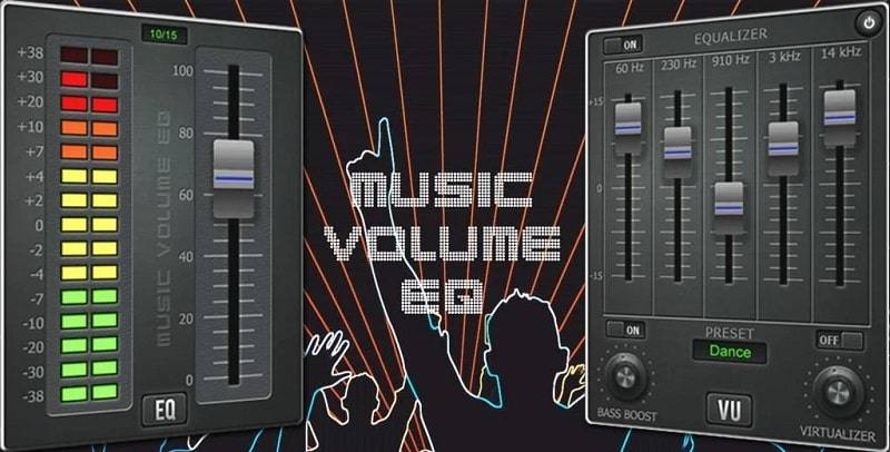 Music Volume EQ + Equalizer Ảnh chụp màn hình 1