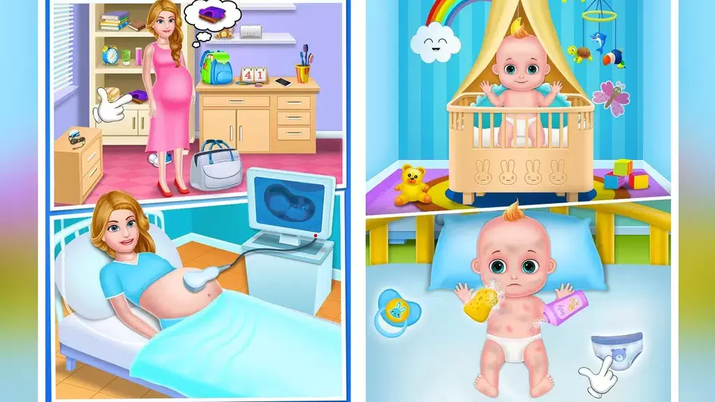 newborn babyshower party game Screenshot 1