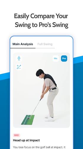 Golf Fix - AI Swing Analyzer ဖန်သားပြင်ဓာတ်ပုံ 3