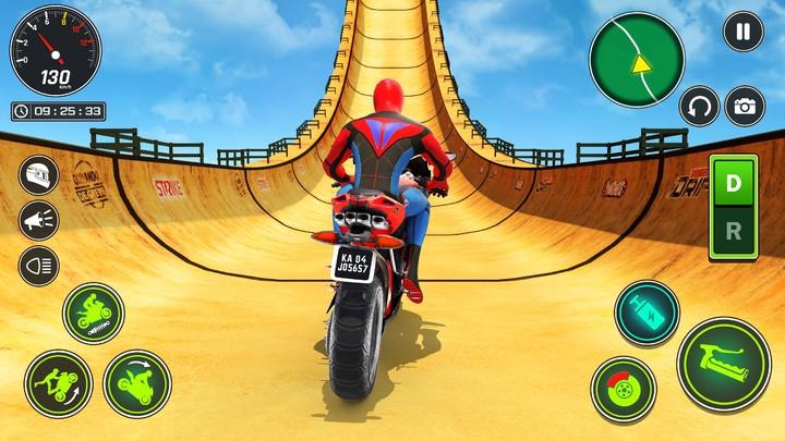 Superhero Bike Stunt Games GT ภาพหน้าจอ 2