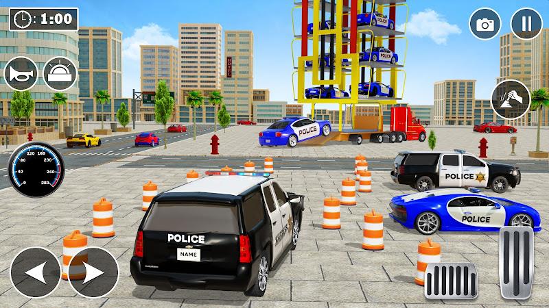 Multi Level Police Car Parking ภาพหน้าจอ 4