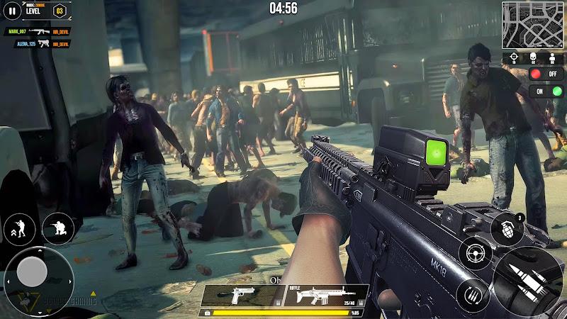 Dead Zombie Survival Shooter Ảnh chụp màn hình 3