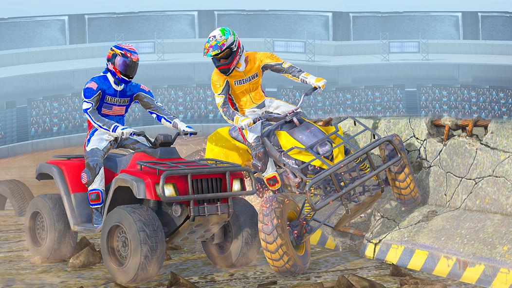 ATV Quad Bike Derby Games 3D Mod স্ক্রিনশট 1