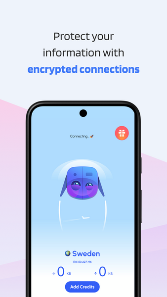 Hapi VPN Safe Unlimited Proxy Zrzut ekranu 2