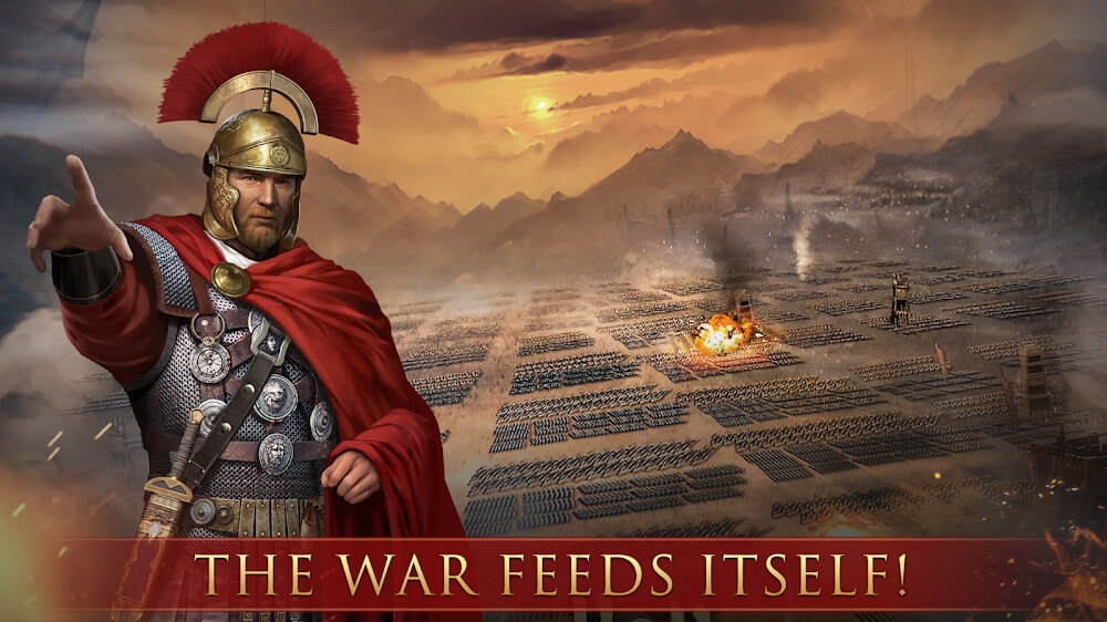 Grand War: Rome Strategy Games Mod स्क्रीनशॉट 2