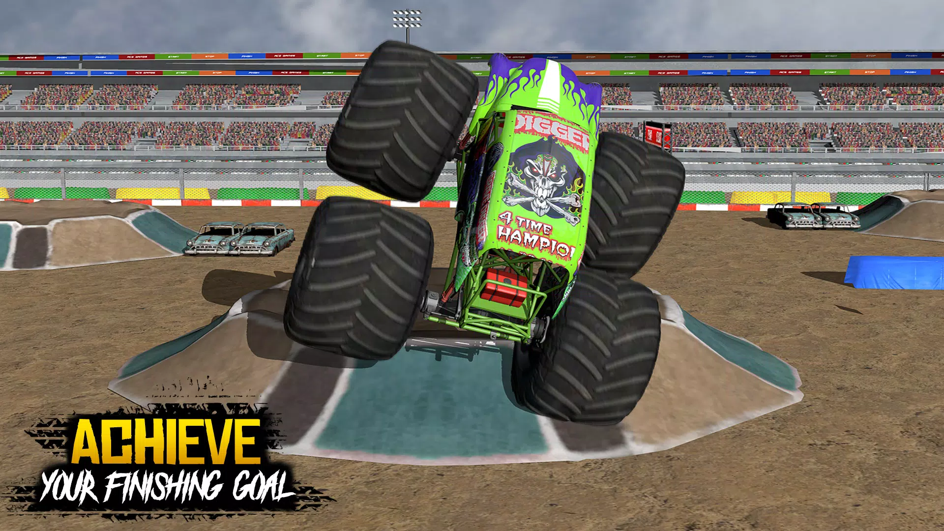 Monster Truck 4x4 Racing Games Tangkapan skrin 4