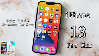 iPhone 13 Pro Max Launcher ဖန်သားပြင်ဓာတ်ပုံ 2