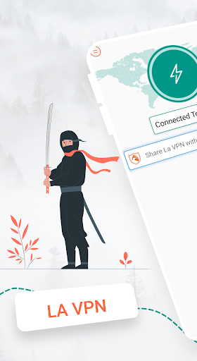 La VPN فیلتر شکن قوی و پرسرعت ဖန်သားပြင်ဓာတ်ပုံ 1