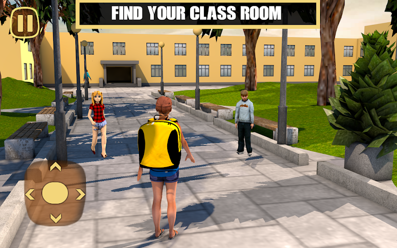 Schermata High School Girl Game: New Family Simulator 2021 1