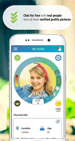 PriveTalk Real Online Dating ภาพหน้าจอ 1