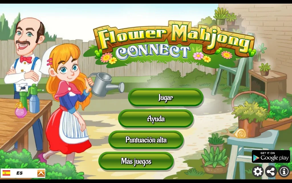 Schermata Flower Mahjong Flores 1