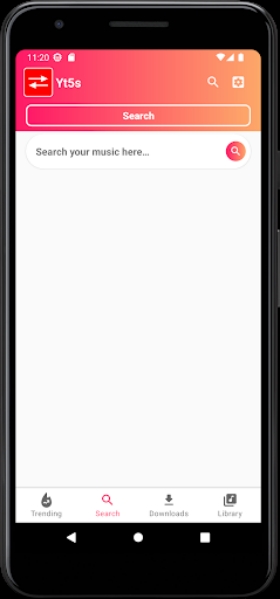 Schermata Yt5s.io Music Downloader 1