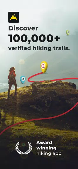 HiiKER: The Offline Hiking app ภาพหน้าจอ 1