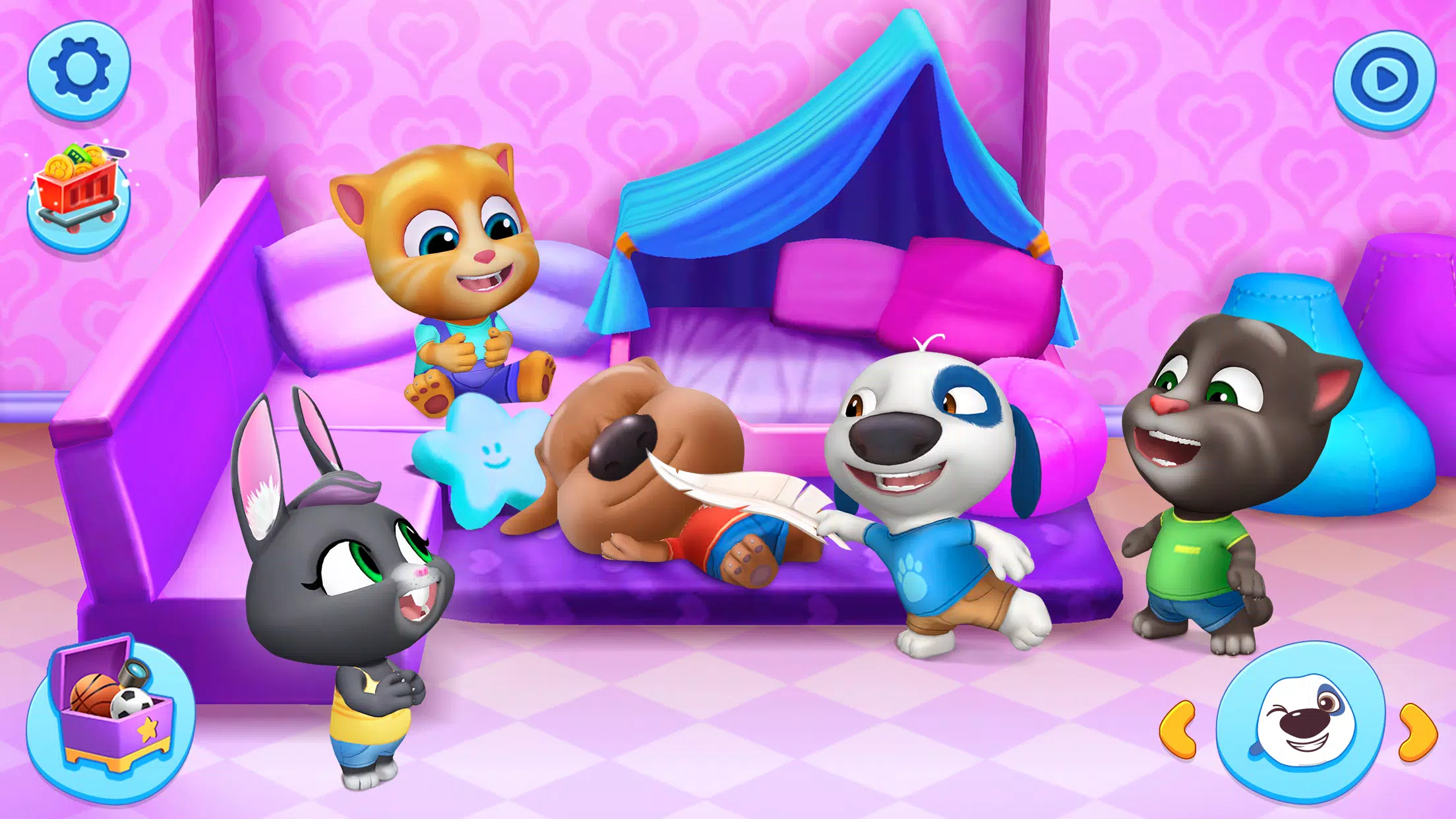 My Talking Tom Friends Скриншот 4
