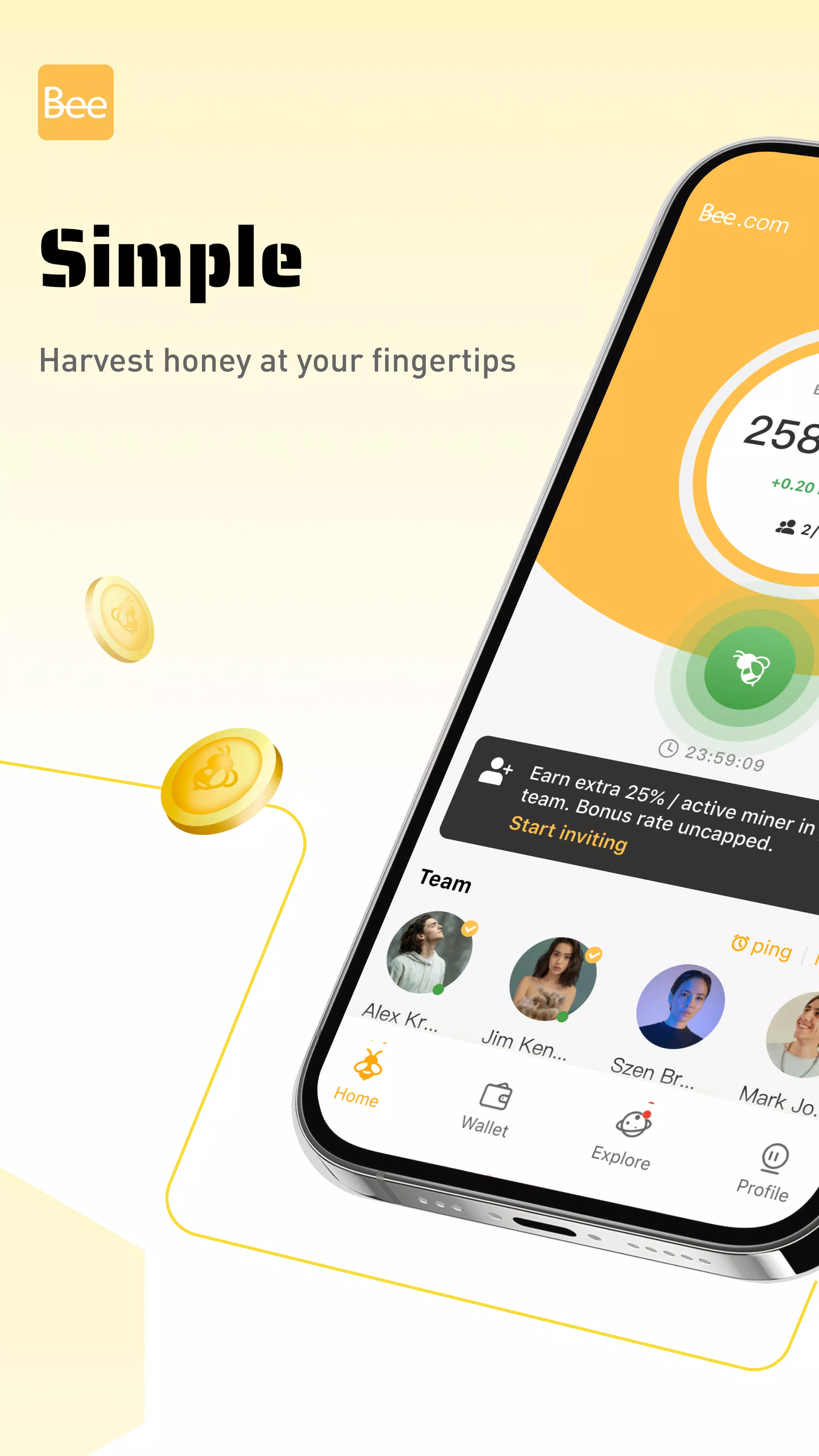 Bee Network Captura de pantalla 1