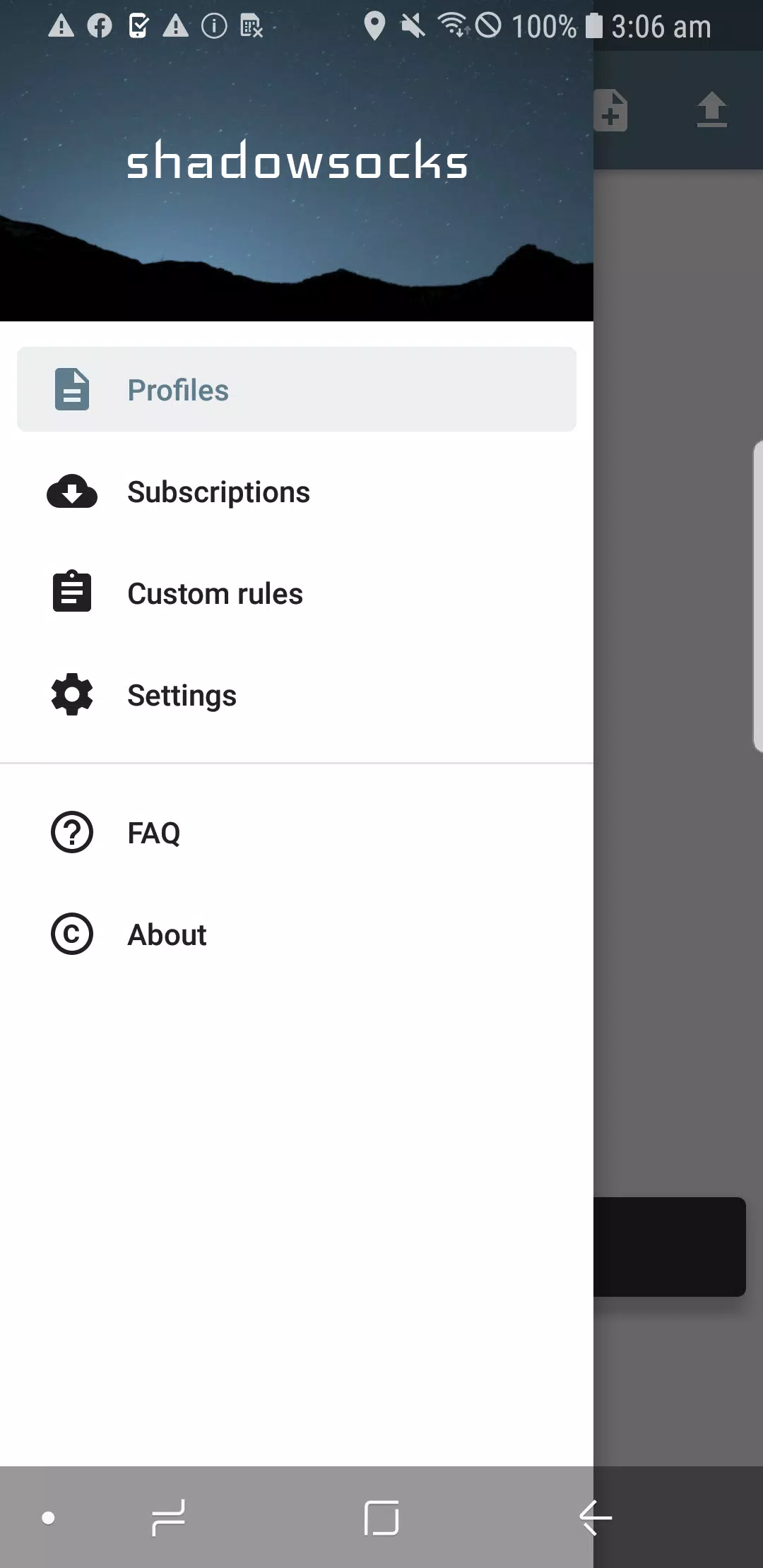 Shadowsocks ภาพหน้าจอ 2
