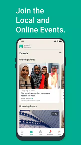 Muslims: Events & Discussions Tangkapan skrin 3