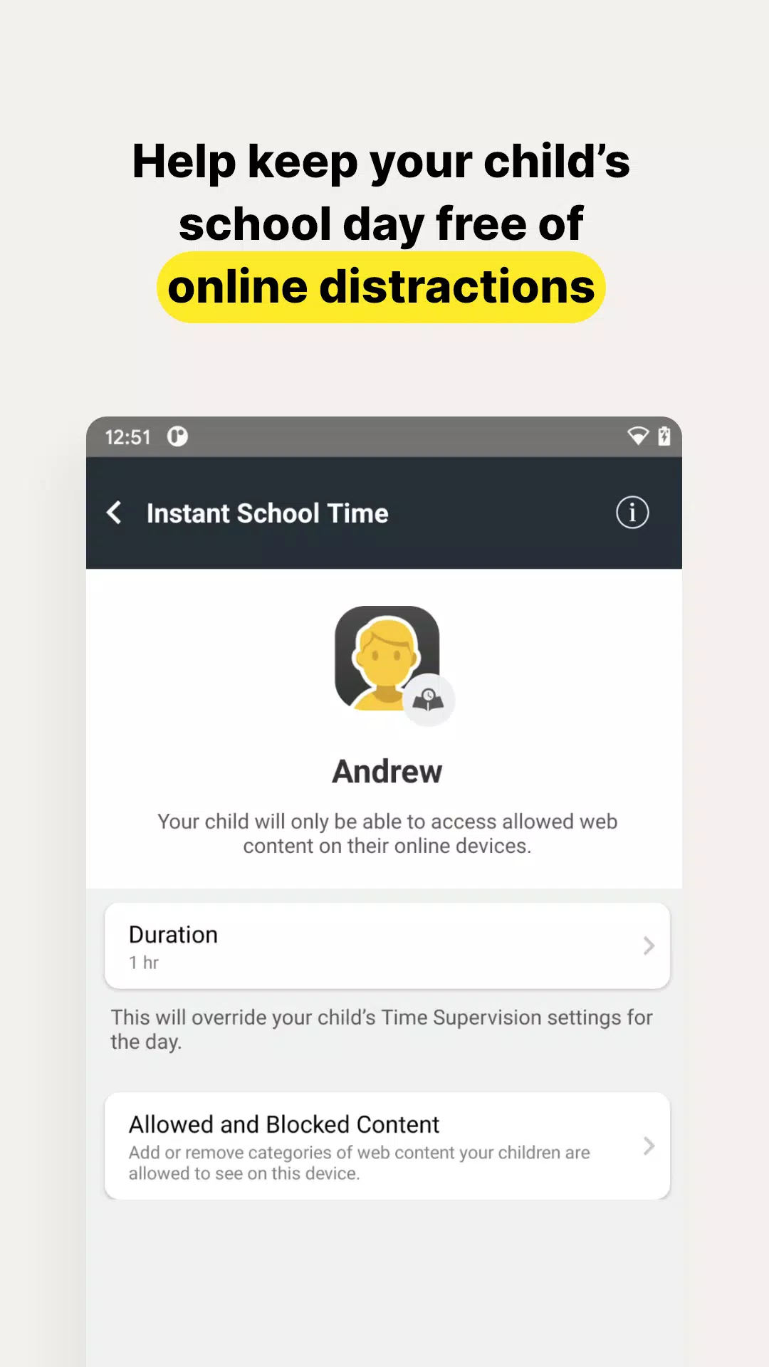 Norton Family Parental Control Screenshot 3
