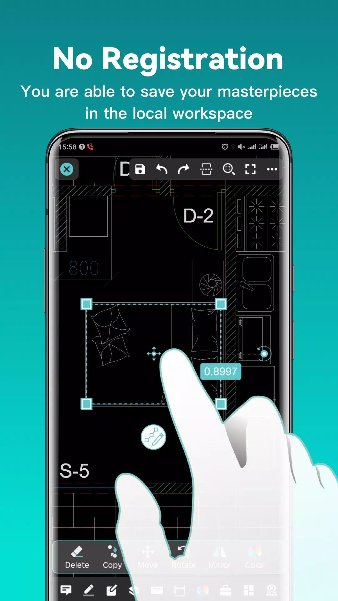 DWG FastView Tangkapan skrin 4