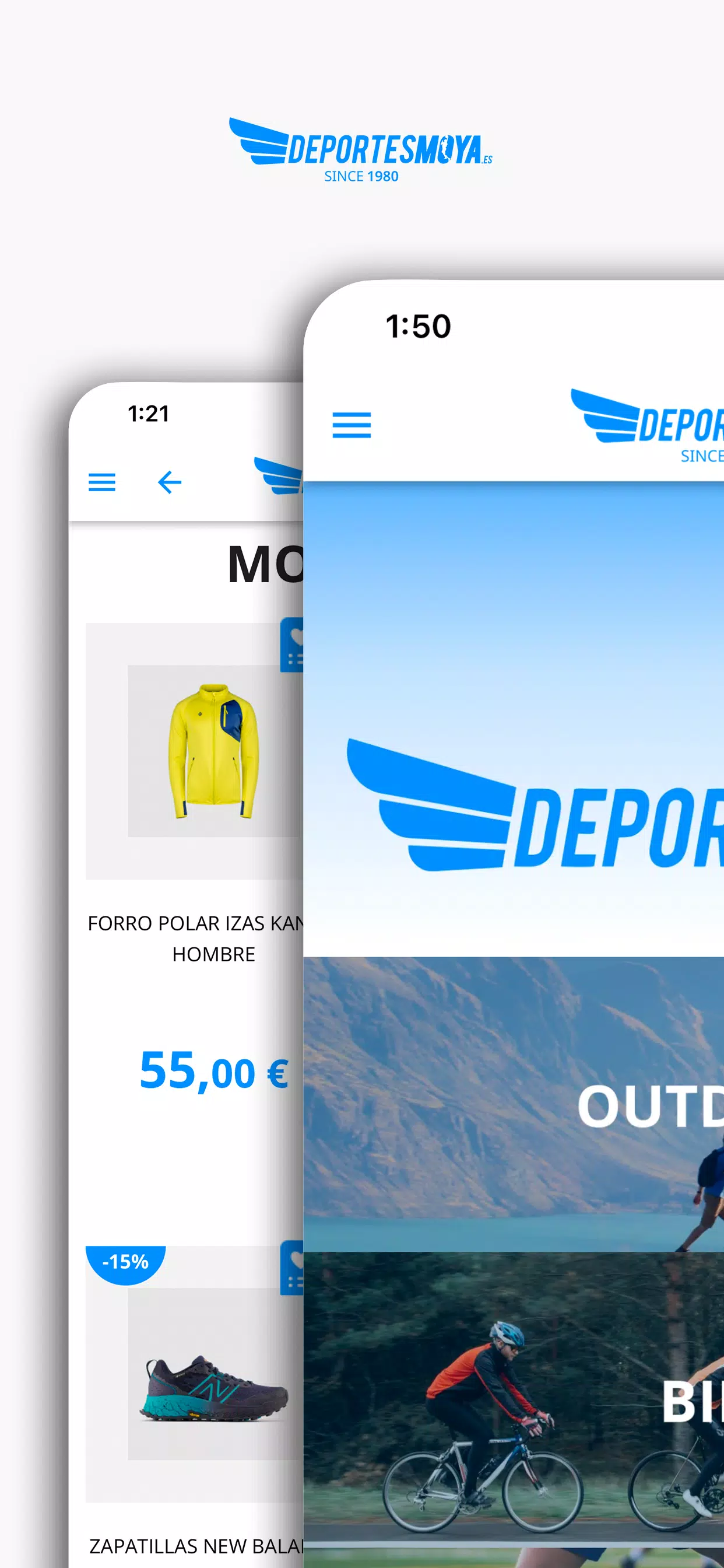 Deportes Moya Screenshot 1