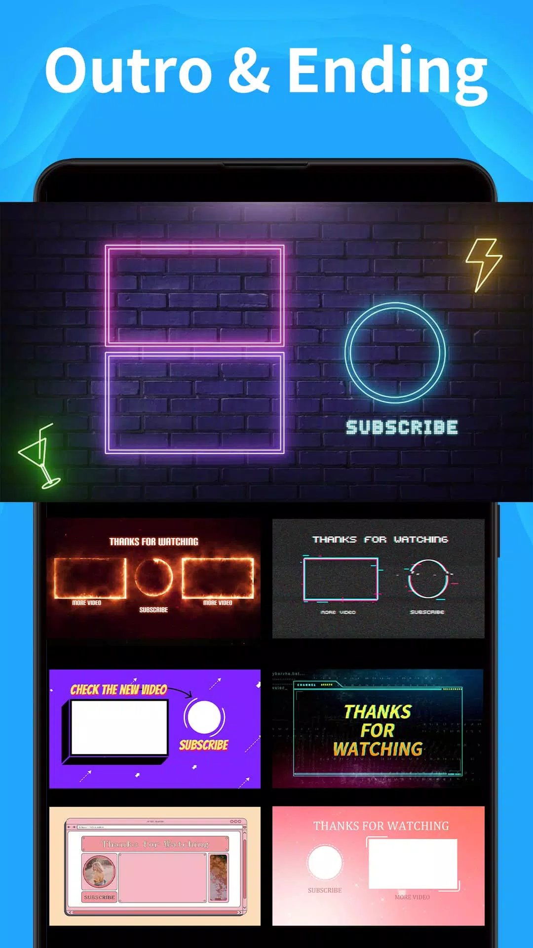 Intro Maker -video intro outro Captura de tela 4