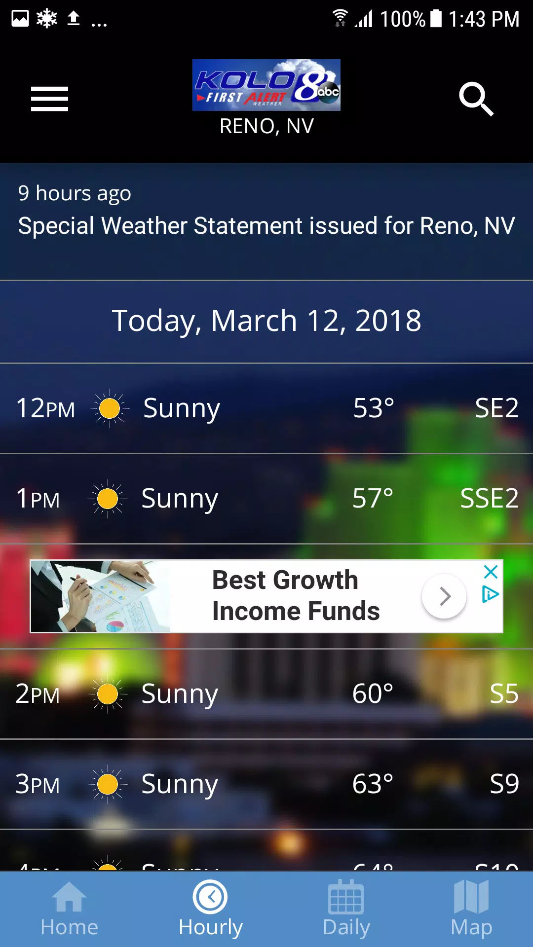 Schermata KOLO FirstAlert Weather 3