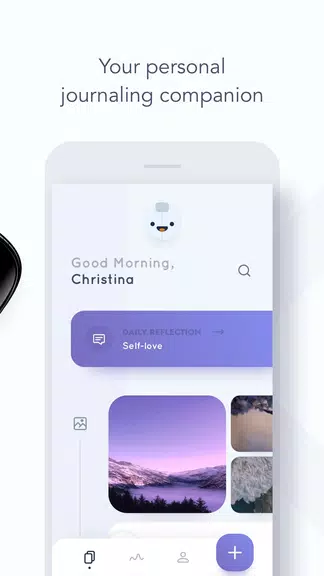 Schermata Reflectly: Mood Tracker Diary 3