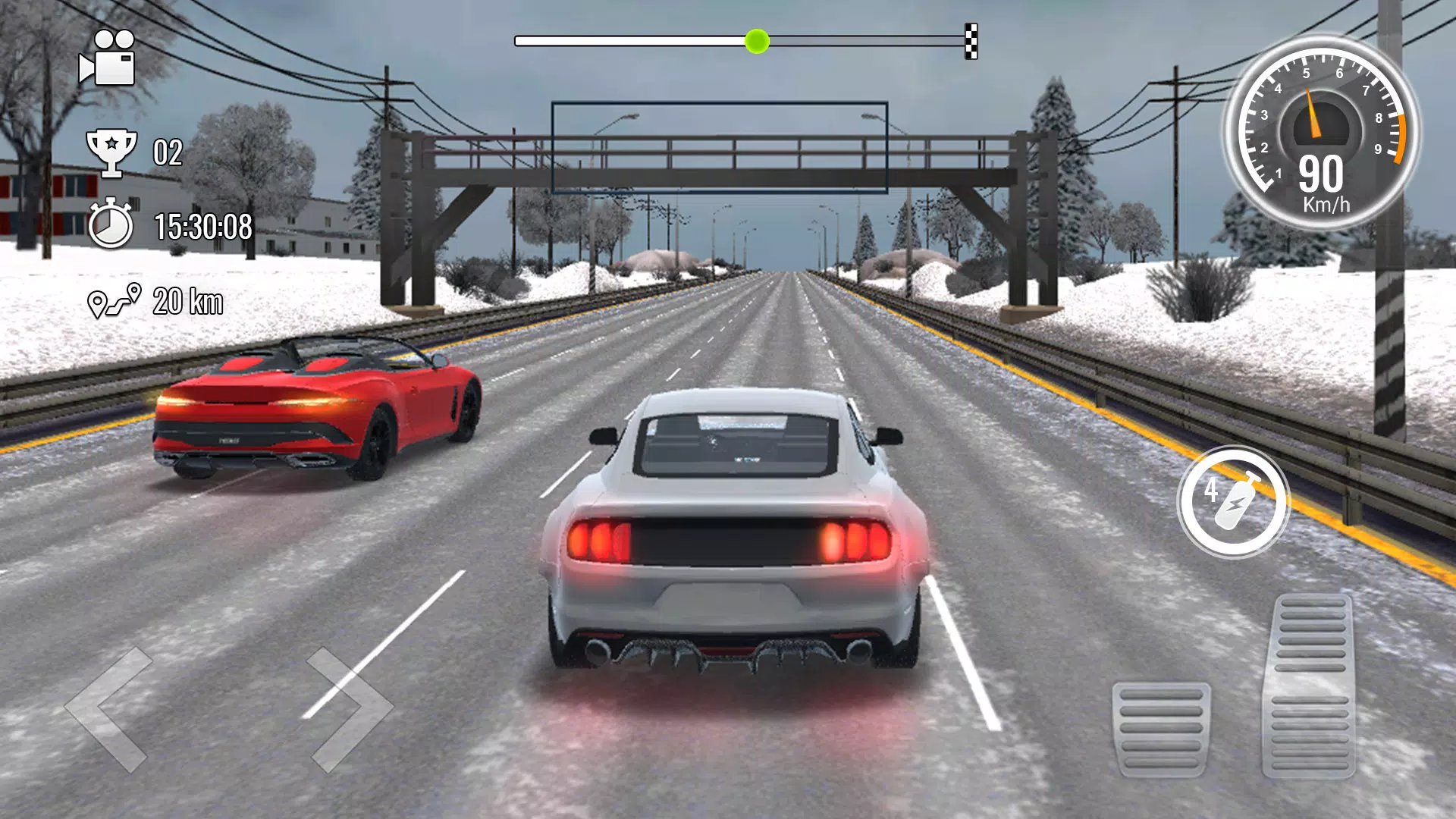 Traffic Car Driving Game Скриншот 3