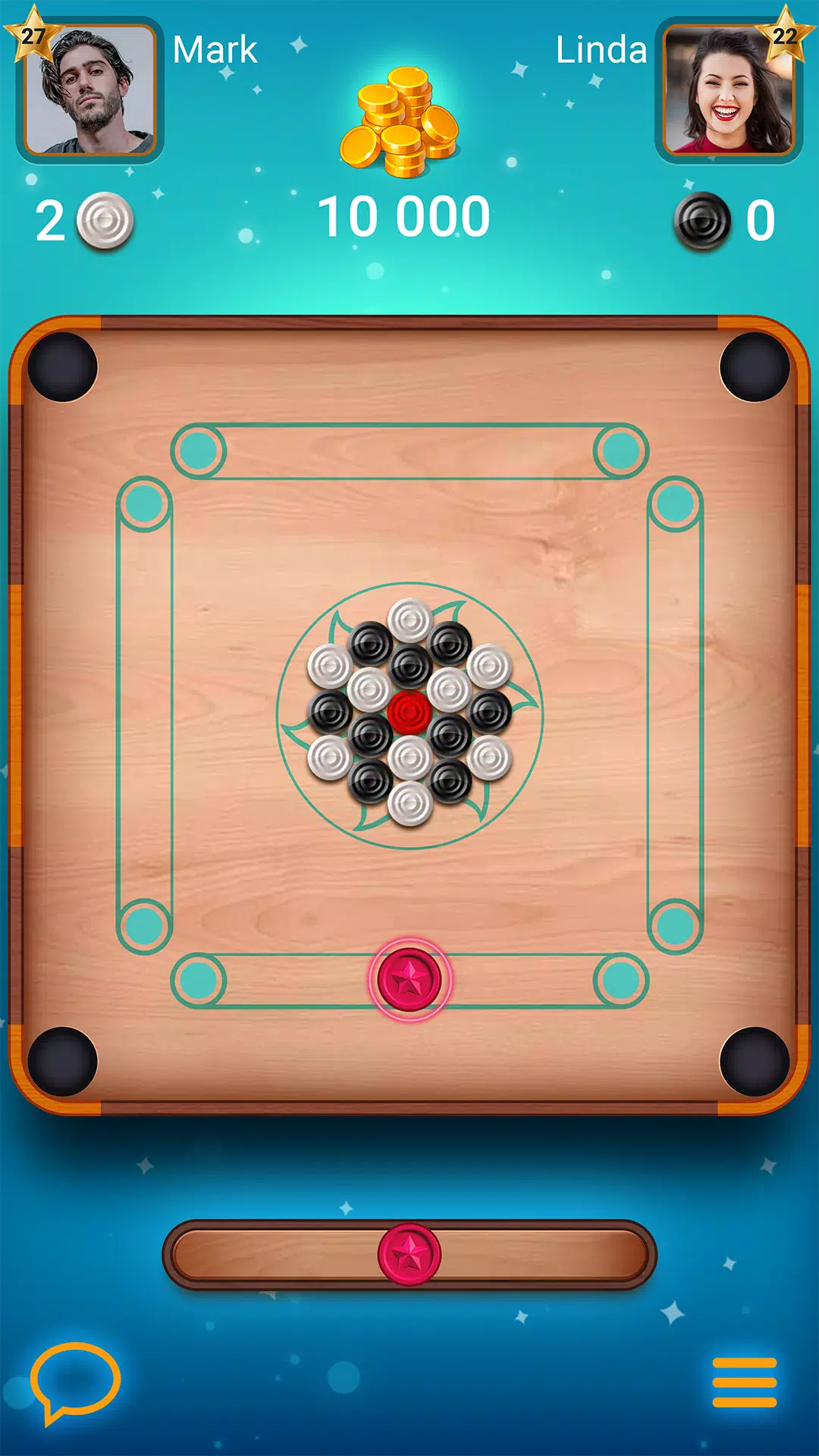 Carrom Lure - Disc pool game Ekran Görüntüsü 3