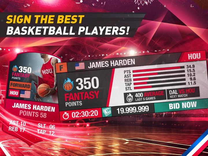 Basketball Fantasy Manager NBA ဖန်သားပြင်ဓာတ်ပုံ 4