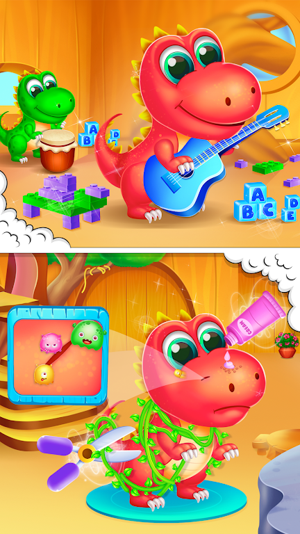 Dino daycare game Ảnh chụp màn hình 3