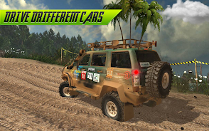 Offroad Jeep Driving Simulator Captura de pantalla 2