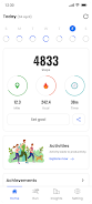 Pedometer & Step Counter App स्क्रीनशॉट 1