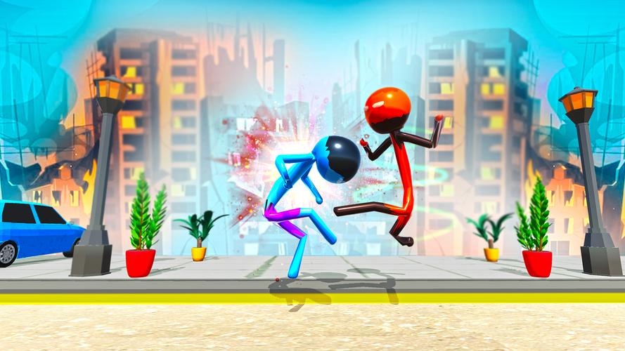 Stickman Ninja Fight: Ropehero 스크린샷 3