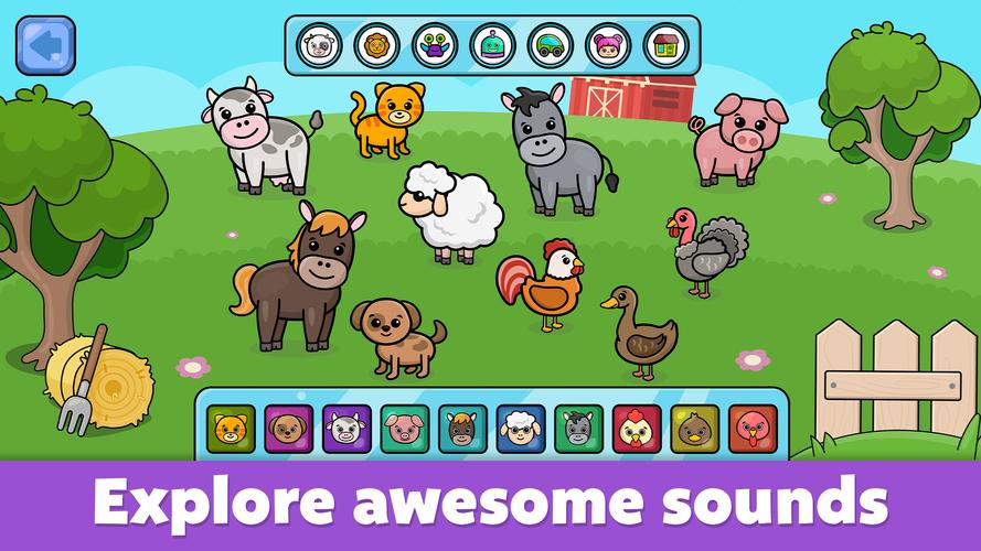 비비부 키즈: 1-5세 어린이를 위한 피아노게임 스크린샷 3