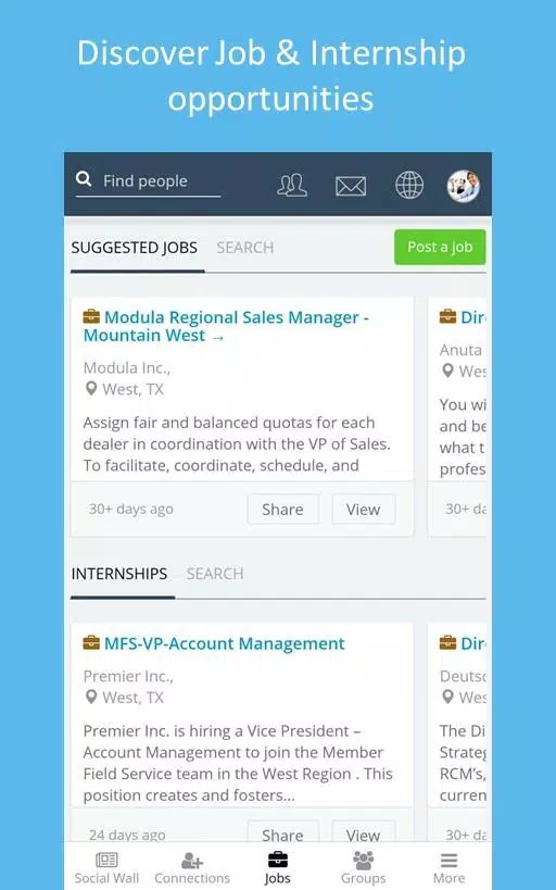 LatInc Professional Network Captura de tela 3