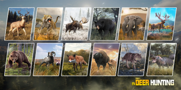 Deer Hunting: 3D shooting game Schermafbeelding 2