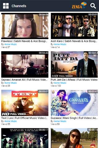 ZengaTV Mobile TV Live TV Ekran Görüntüsü 1