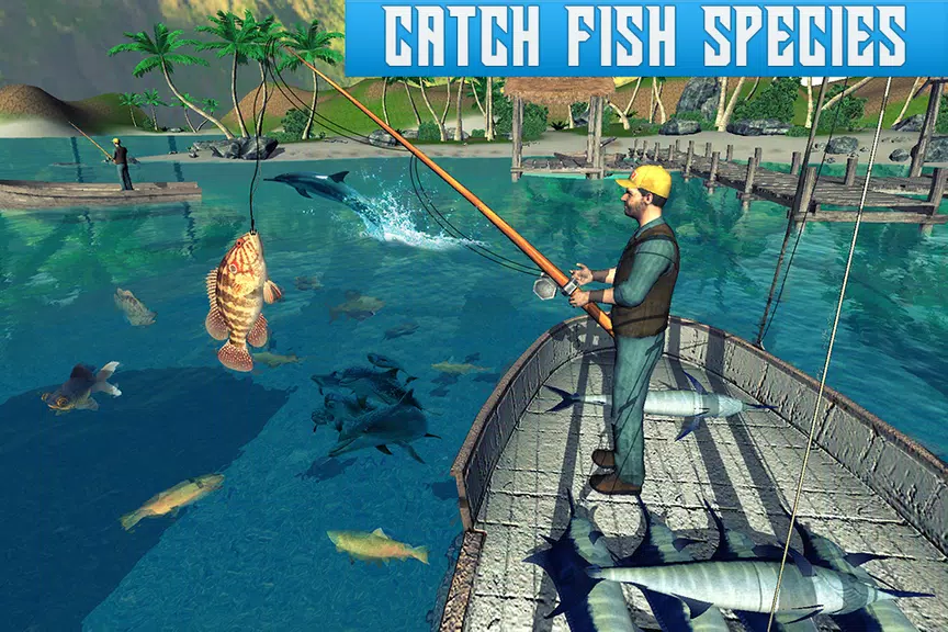 Schermata Boat Fishing Simulator Hunting 1