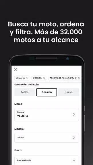 Motos.net - Motos de Ocasión स्क्रीनशॉट 3